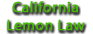 California Lemon Law